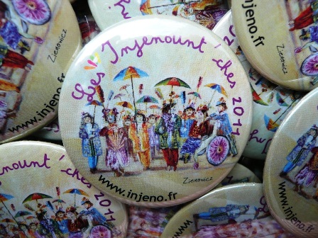 Notre deuxième badge de carnaval INJENOUTCHES - Injeno